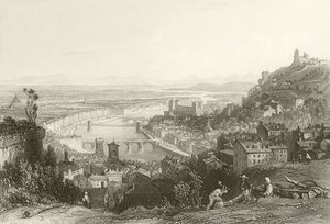 Lyons, from La Croix Rousse