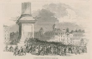 M. Kossuth Addressing the People at Charing Cross