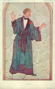 M. Lou-Tellegen, Dorian Gray, 10 September 1913, Vanity Fair Cartoon by English School