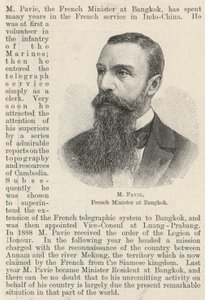 M Pavie, French Minister at Bangkok