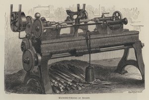 Machine-Turning of Spokes