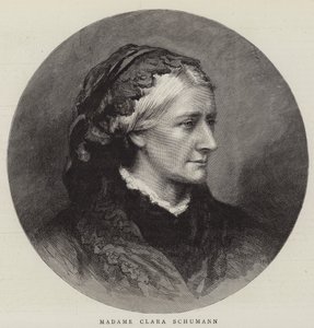 Madame Clara Schumann by English School
