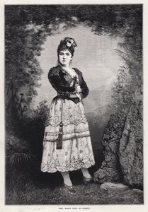 Madame Marie Roze as Carmen