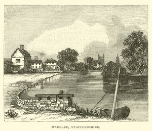 Madeley, Staffordshire by English School
