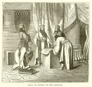 Magi, or Priests of the Persians by English School