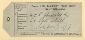 Mail Ticket for Six Pheasants