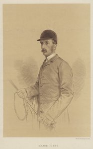 Major Dent (litho) by English School