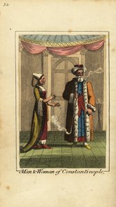Man and Woman of Constantinople, Ottoman Empire