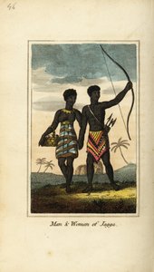 Man and Woman of Jagga, from the Kingdoms of Monoemugi and Caffraria, Africa