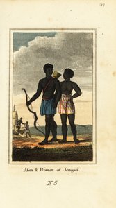 Man and woman of Senegal