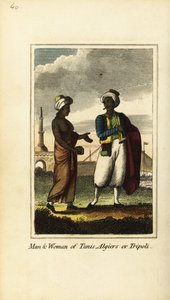 Man and Woman of Tunis, Algiers or Tripoli