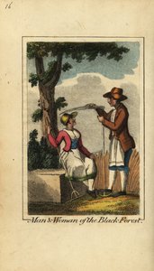 Man and Woman of the Black Forest, Germany
