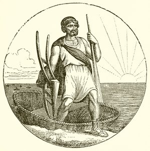 Man in Coracle