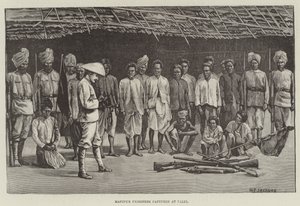 Manipur Prisoners captured at Palel by English School