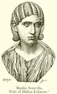 Manlia Scantilla, Wife of Didius Julianus by English School