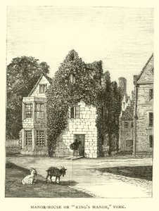 Manor-House or Kings Manor, York by English School