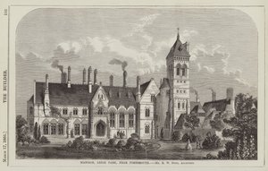 Mansion, Leigh Park, Near Portsmouth, Mr R W Drew, Architect by English School