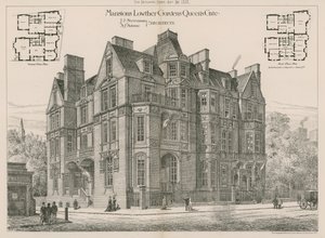 Mansions Lowther Gardens, Queens Gate, Kensington by English School