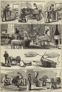 Manufacture of War Materials at the Royal Arsenal by English School
