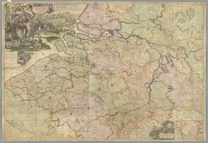 Map of Belgium by English School