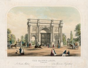 Marble Arch, Oxford Street, London