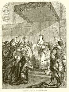 Marie Theresa appealing to the Magyar Diet by English School