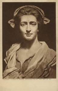 Marie Tussaud, French Artist and Wax Sculptor by English School