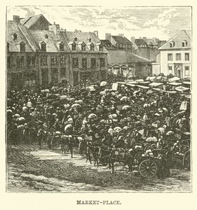 Market-place by English School