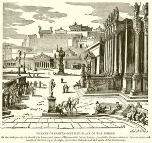Market of Sparta (Meeting Place of the Ephors)