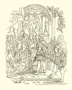 Marriage of Henry IV and Mary de Medicis by English School