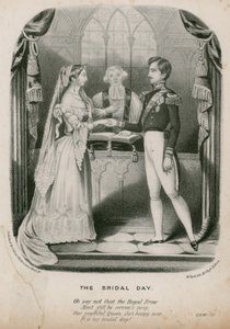 Marriage of Queen Victoria and Prince Albert, 10 February 1840 by English School