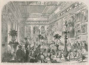 Marriage of Sir Robert Peel and Lady Emily Hay by English School