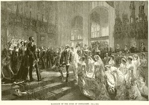 Marriage of the Duke of Connaught by English School