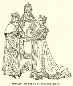 Marriage of the Emperor Frederick and Leonora by English School