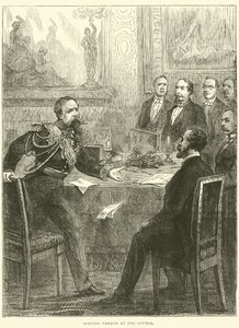 Marshal Leboeuf at the Council, 1870 by English School