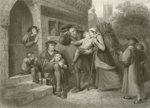 Martin Luther at School by English School