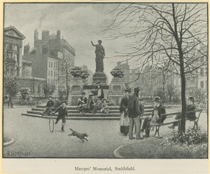 Martyrs Memorial in Smithfield