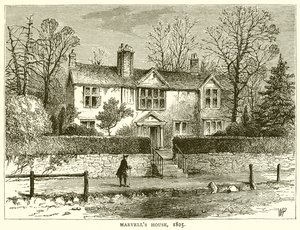 Marvells House, 1825 by English School