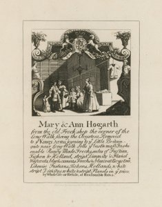 Mary & Ann Hogarth by English School