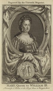 Mary, Queen to William III by English School