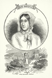 Mary Somerville, Scottish Scientist and Writer (engraving) by English School