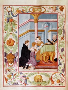 Mary Tudor Curing the Kings Evil