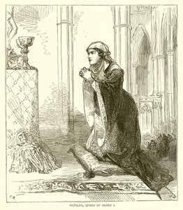 Matilda, Queen of Henry I by English School