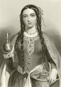 Matilda of Scotland, Queen of King Henry I by English School