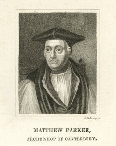 Matthew Parker, Archbishop Of Canterbury by English School