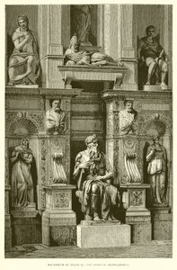 Mausoleum of Julius II; The Moses of Michelangelo