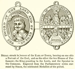 Medal Struck in Honour of the Earl of Essex