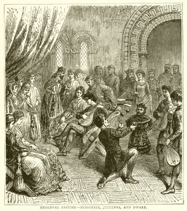 Medieval Pastime: Minstrels, Jugglers, and Dwarf
