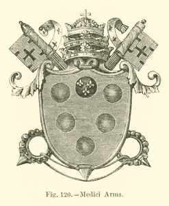 Medici Arms by English School