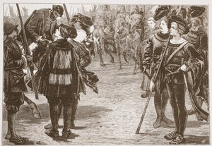 Meeting of Emperor Charles and the Protestant Princes